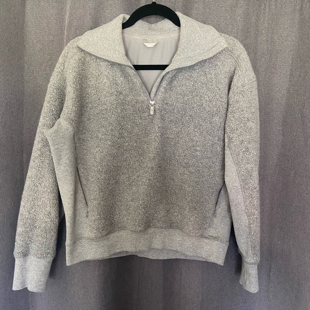lululemon sherpa half zip